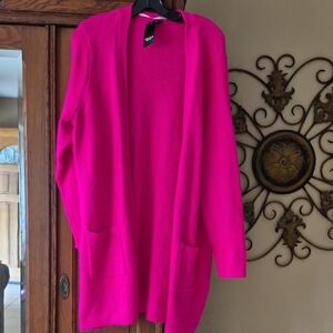BNWT Torrid Pink Open-Front Cardigan (Half Price Sale Send Offer Of $25)